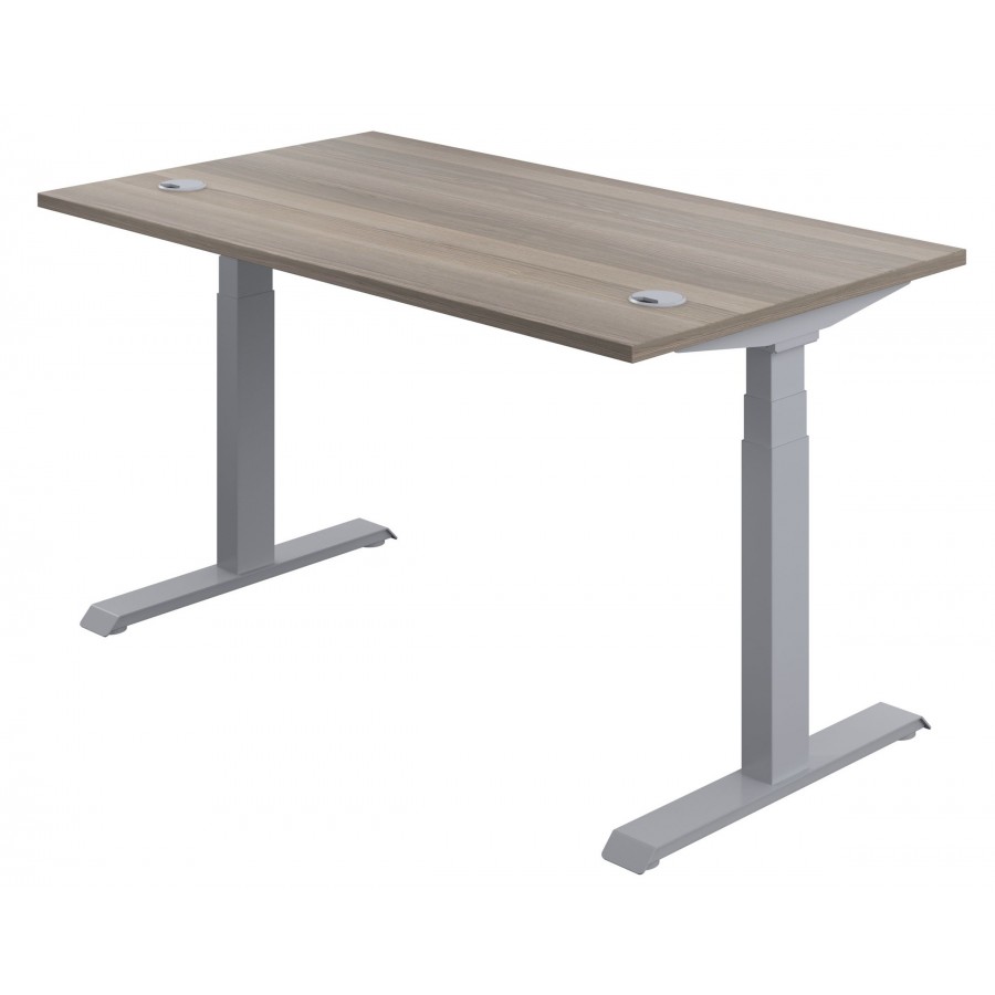 Olton Height Adjustable Straight Office Desk